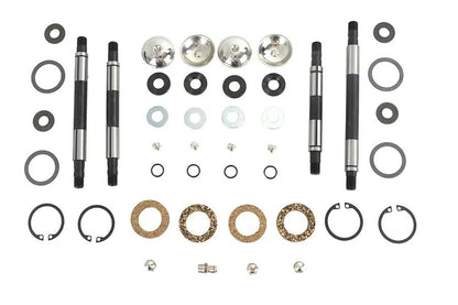 V-Twin 1936 Knucklehead Rocker Shaft and Cap Kit for Harley Davidson EL by V-Twin