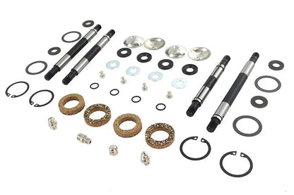 V-Twin 1936 Knucklehead Rocker Shaft and Cap Kit for Harley Davidson EL by V-Twin