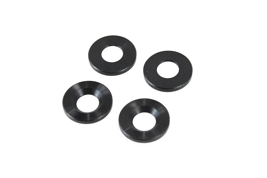 V-Twin 1936 Rocker Arm Packing Washer Set - Pack of 4 for Harley Davidson EL Models by V-Twin