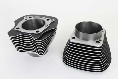 Motorshop 88186 M8 Big Bore Black Cylinder Set for Harley-Davidson Twin Cam