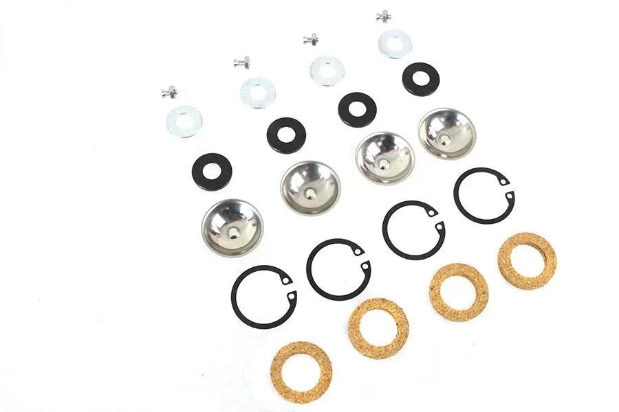 V-Twin 1936 Knucklehead Rocker Nut Kit for Harley Davidson EL and FL Models by V-Twin