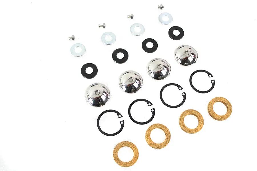 V-Twin 1936 Knucklehead Rocker Nut Kit for Harley Davidson EL and FL Models by V-Twin
