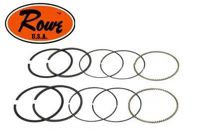 Rowe 74 Inch Piston Ring Set Standard for Harley Davidson FL Models by Rowe