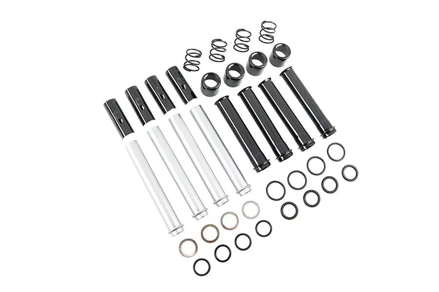 Motorshop M8 Pushrod Cover Kit for Harley Davidson FLT Models by Motorshop