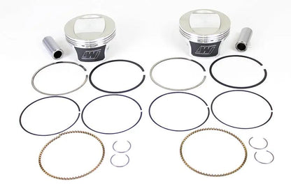 Wiseco Tracker Series Piston Set for Harley Davidson Twin Cam 88 (1999-2006) - .010 Oversize, 9.5:1 Compression Ratio by Wiseco
