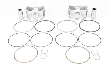 Wiseco Tracker Series Piston Set for Harley Davidson Twin Cam 88 (1999-2006) - .010 Oversize, 9.5:1 Compression Ratio by Wiseco