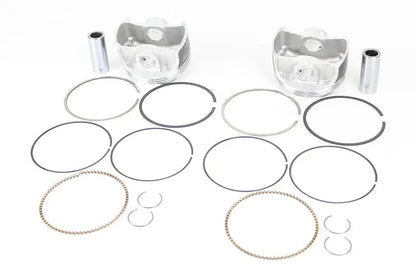 Wiseco Tracker Series Piston Set for Harley Davidson Twin Cam 88 (1999-2006) - .010 Oversize, 9.5:1 Compression Ratio by Wiseco