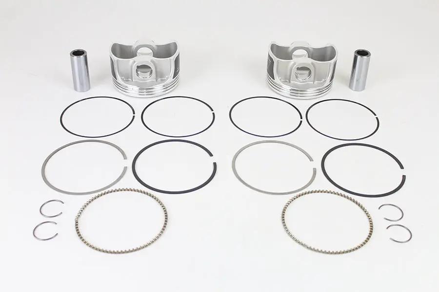 Wiseco Tracker Series Piston Set .020 Oversize for Harley Davidson Twin Cam 88 (1999-2006) by Wiseco