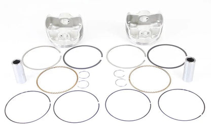 Wiseco Tracker Series Piston Set for Harley Davidson Twin Cam 88 - 95 CID Bored to 10.5:1 Compression by Wiseco