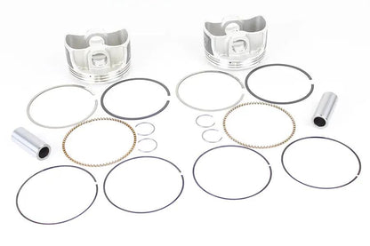 Wiseco Tracker Series Piston Set for Harley Davidson Twin Cam 88 - 95 CID Bored to 10.5:1 Compression by Wiseco