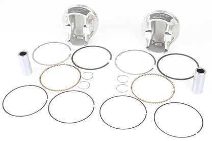 Wiseco Tracker Series Piston Set for Harley Davidson Twin Cam 88 - 95 CID Bored to 10.5:1 Compression by Wiseco