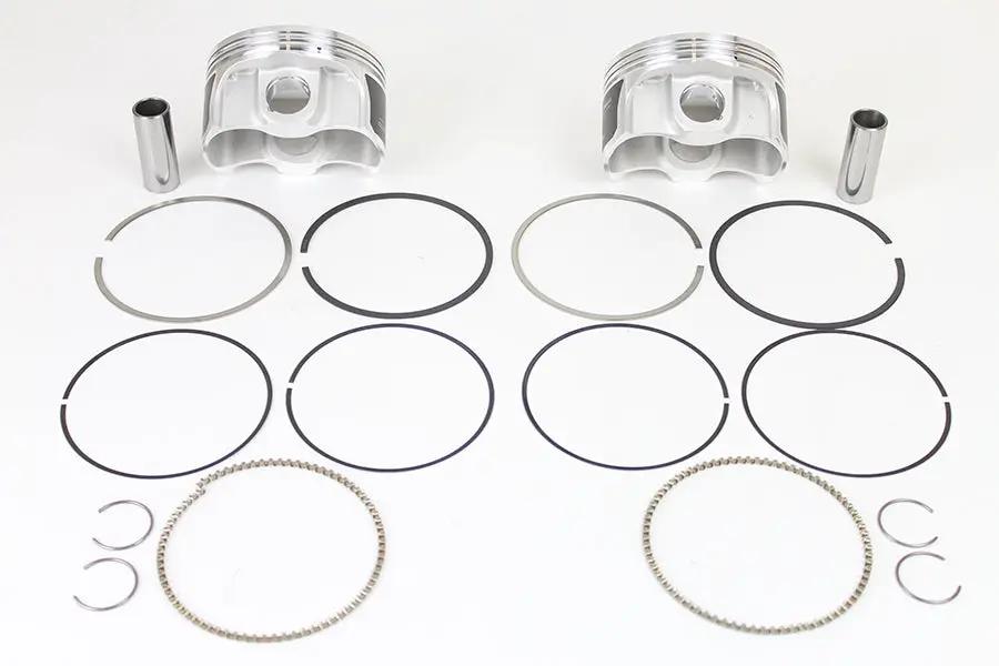 Wiseco Tracker Series Piston Set .020 Oversize for Harley Davidson Twin Cam 88 (1999-2006) by Wiseco