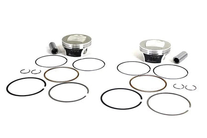 Wiseco Tracker Series Piston Set .010 Oversize for Harley Davidson FLT – Part K0210P1 by Wiseco