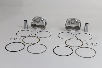 Wiseco Tracker Series Piston Set .010 Oversize for Harley Davidson FLT – Part K0210P1 by Wiseco