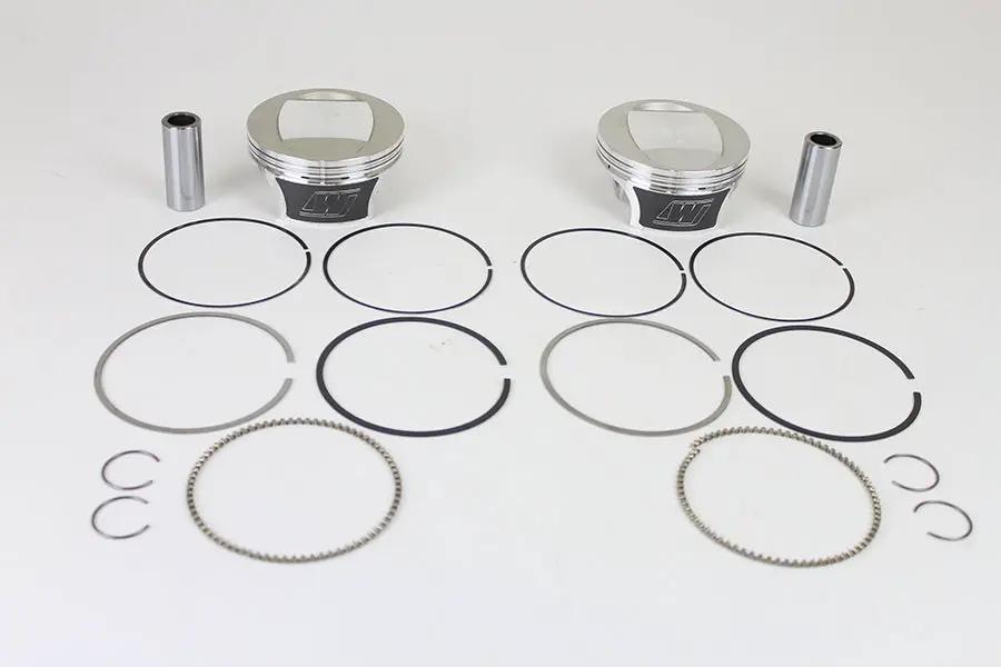 Wiseco Tracker Series Piston Set .020 Oversize for Harley Davidson FLT - Part K0210P2 by Wiseco