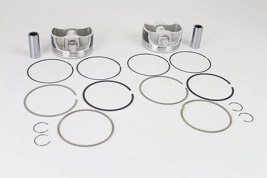 Wiseco Tracker Series Piston Set .020 Oversize for Harley Davidson FLT - Part K0210P2 by Wiseco