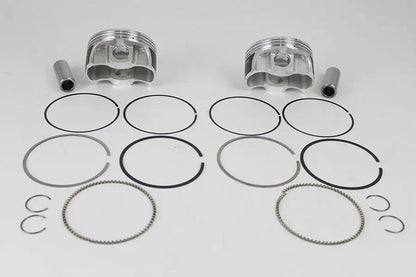 Wiseco Tracker Series Piston Set .020 Oversize for Harley Davidson FLT - Part K0210P2 by Wiseco