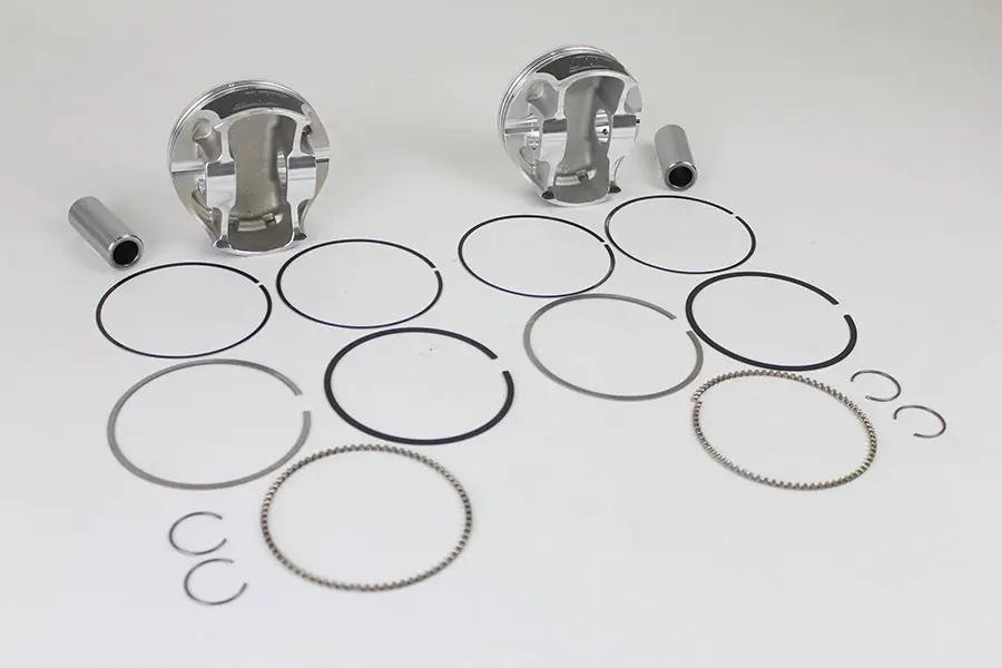 Wiseco Tracker Series Piston Set .020 Oversize for Harley Davidson FLT - Part K0210P2 by Wiseco