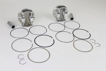 Wiseco Tracker Series Piston Set .020 Oversize for Harley Davidson FLT - Part K0210P2 by Wiseco