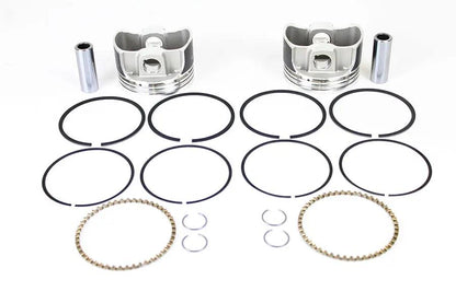 Wiseco Tracker Series Piston Set .010 Oversize for Harley Davidson FLT - Part K0215P1 by Wiseco
