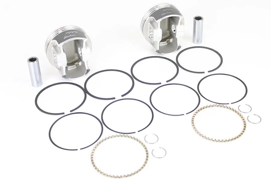 Wiseco Tracker Series Piston Set .010 Oversize for Harley Davidson FLT - Part K0215P1 by Wiseco