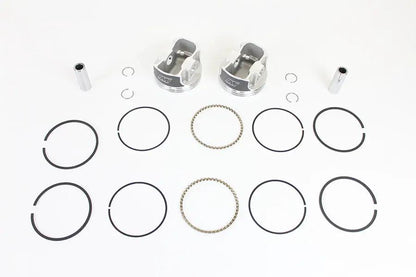 Wiseco Tracker Series Piston Set .020 Oversize for Harley Davidson FLT Engines (Part K0215P2) by Wiseco