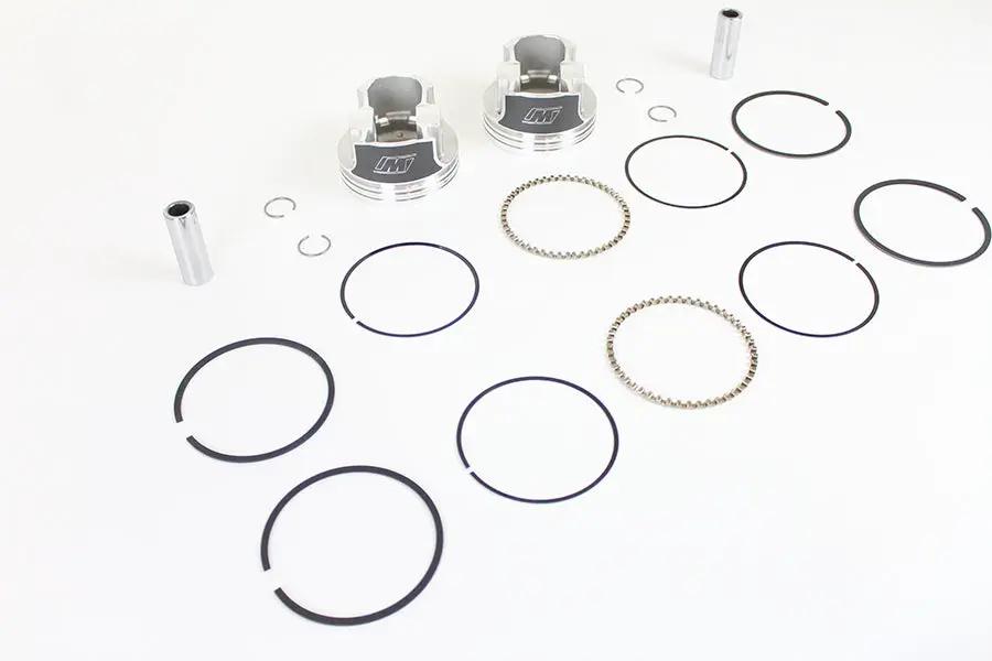 Wiseco Tracker Series Piston Set .020 Oversize for Harley Davidson FLT Engines (Part K0215P2) by Wiseco
