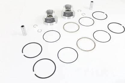 Wiseco Tracker Series Piston Set .020 Oversize for Harley Davidson FLT Engines (Part K0215P2) by Wiseco