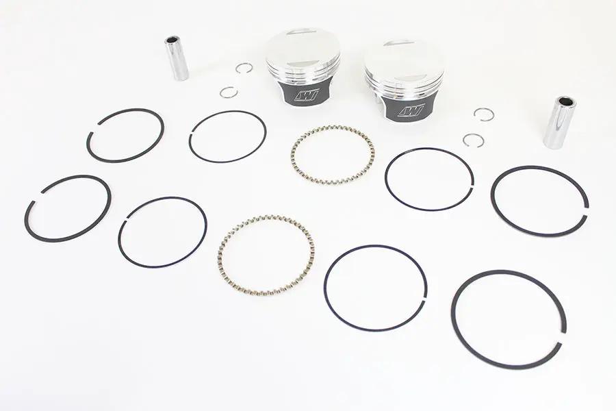 Wiseco Tracker Series Piston Set .020 Oversize for Harley Davidson FLT Engines (Part K0215P2) by Wiseco