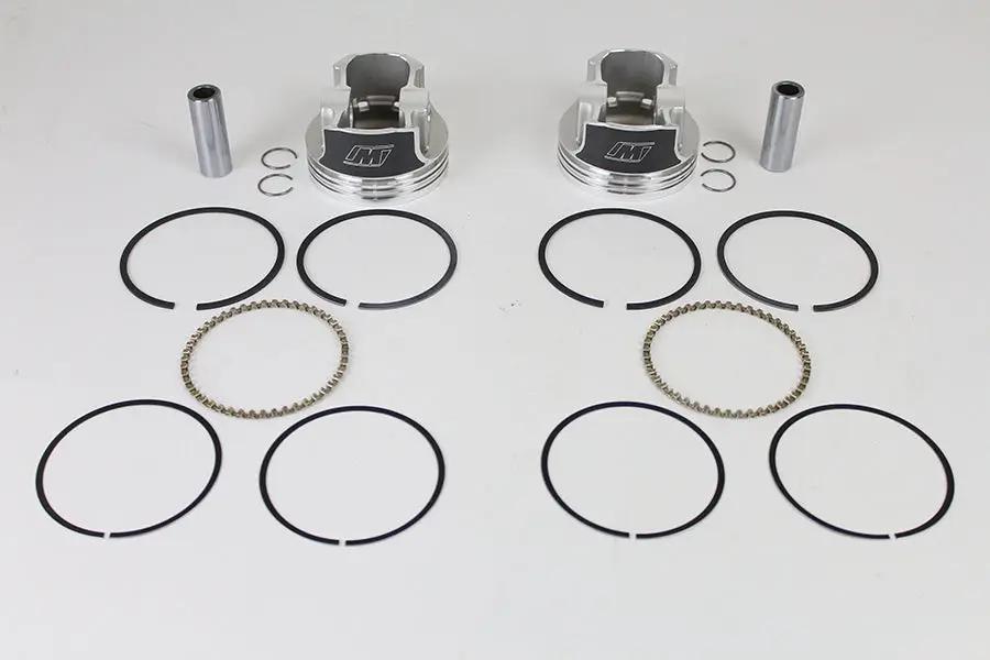 Wiseco Tracker Series Piston Set .030 Oversize for Harley Davidson FLT Models - Part K0215P3 by Wiseco
