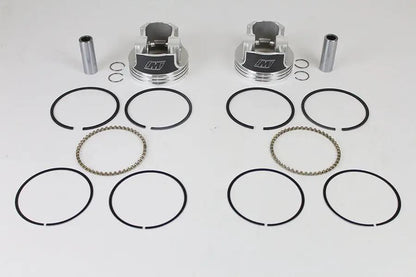 Wiseco Tracker Series Piston Set .030 Oversize for Harley Davidson FLT Models - Part K0215P3 by Wiseco