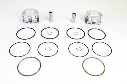 Wiseco Tracker Series Piston Set for Harley Davidson FLT – Standard Size, 10:1 Compression Ratio by Wiseco