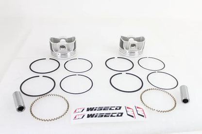Wiseco K0216P1 Tracker Series Piston Set - .010 Oversize for Harley Davidson FLT Models by Wiseco
