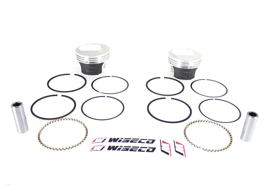 Wiseco Tracker Series Piston Set .020 Oversize for Harley Davidson FLT Models by Wiseco
