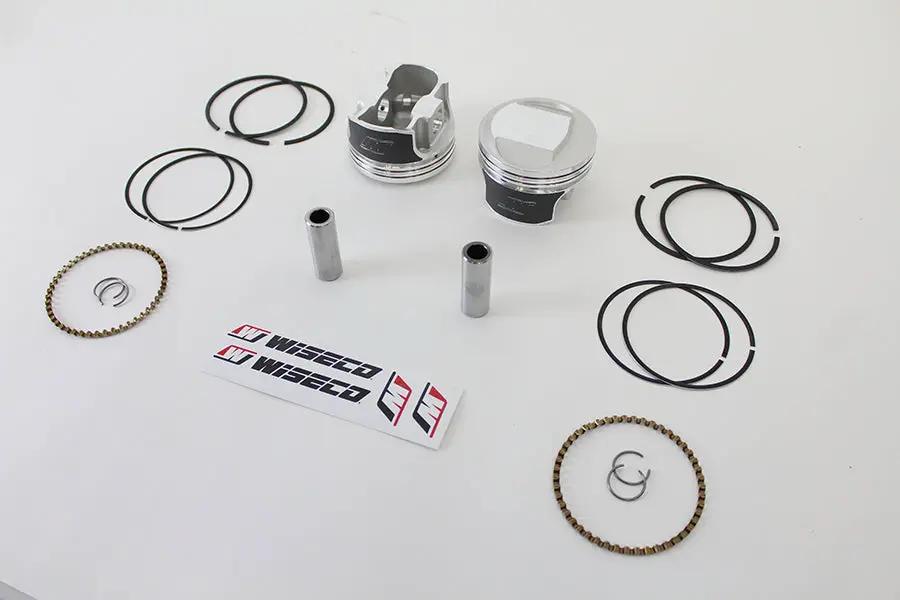 Wiseco Tracker Series Piston Set .030 Oversize for Harley Davidson FLT by Wiseco