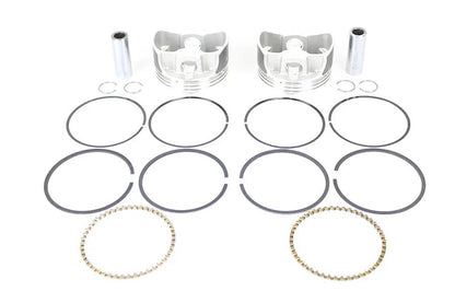 Wiseco Tracker Series 883cc Piston Set for Harley Davidson XL Models (1986-1995) by Wiseco