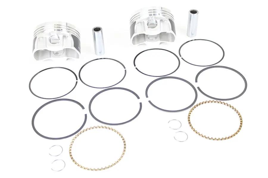 Wiseco Tracker Series 883cc Piston Set for Harley Davidson XL Models (1986-1995) by Wiseco