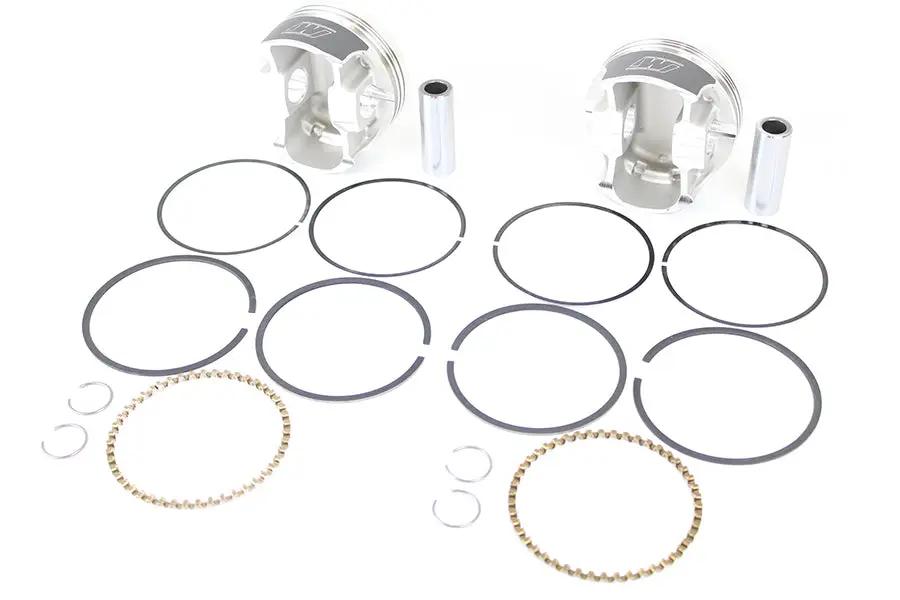 Wiseco Tracker Series 883cc Piston Set for Harley Davidson XL Models (1986-1995) by Wiseco