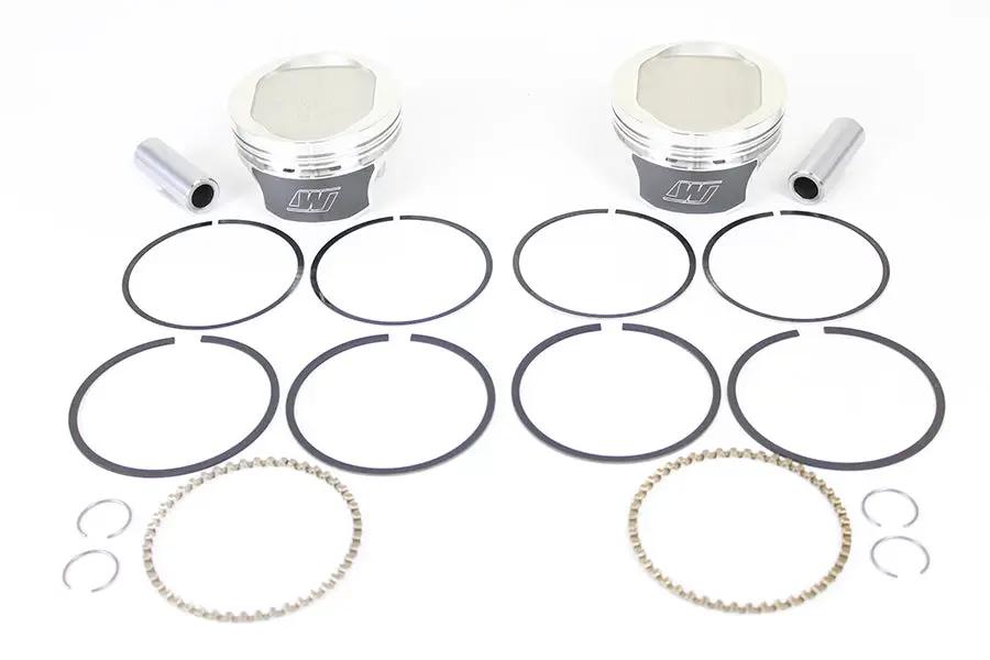 Wiseco Tracker Series 883cc Piston Set .010 Oversize for Harley Davidson XL (Part K0212P1) by Wiseco