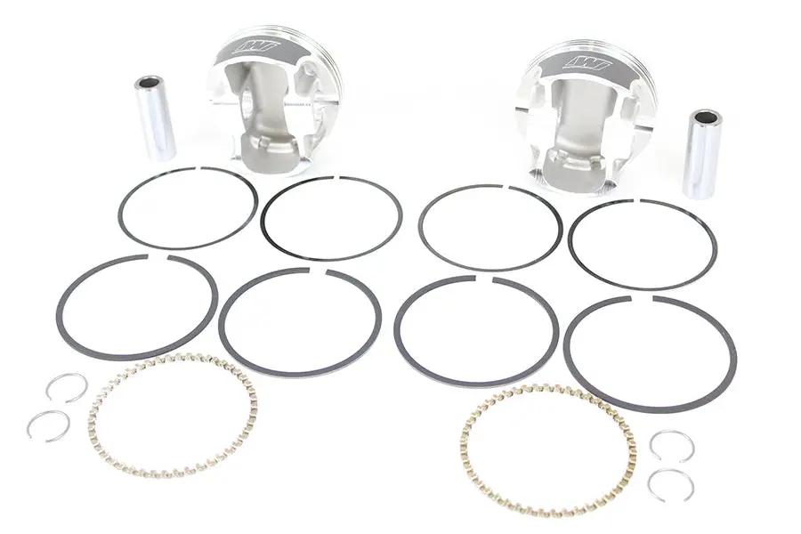 Wiseco Tracker Series 883cc Piston Set .010 Oversize for Harley Davidson XL (Part K0212P1) by Wiseco