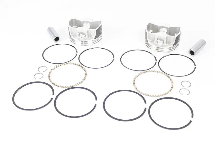 Wiseco Tracker Series 883cc Piston Set .020 Oversize for Harley Davidson XL (1986-1995) by Wiseco