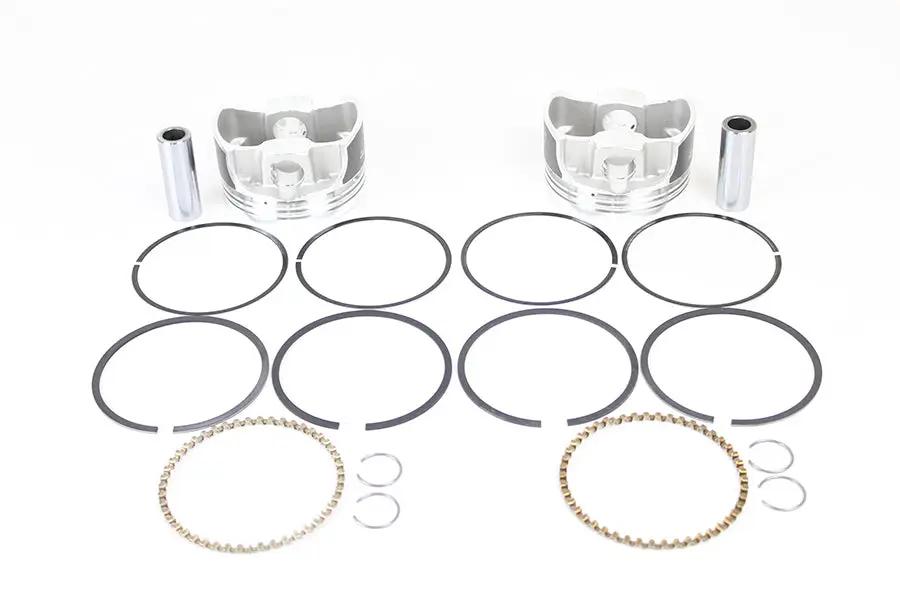 Wiseco Tracker Series 883cc Piston Set .030 Oversize for Harley Davidson XL (1986-1995) by Wiseco