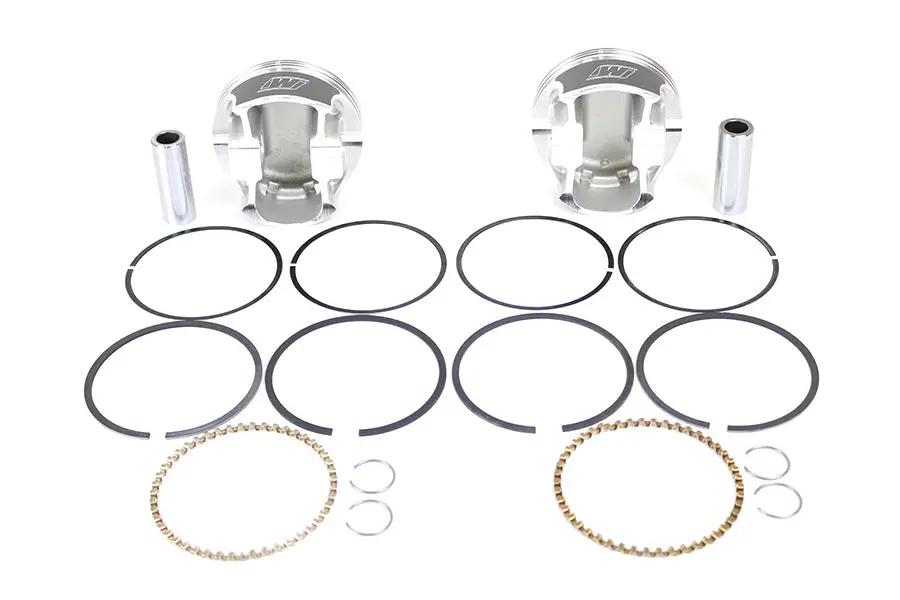 Wiseco Tracker Series 883cc Piston Set .030 Oversize for Harley Davidson XL (1986-1995) by Wiseco