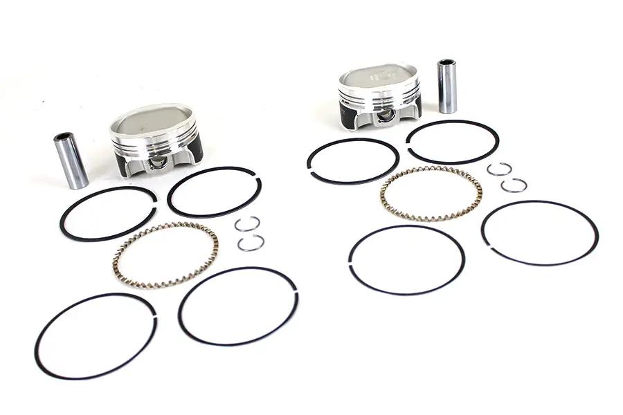 Wiseco Tracker Series 883cc Piston Set for Harley Davidson XL (1986-1995) by Wiseco