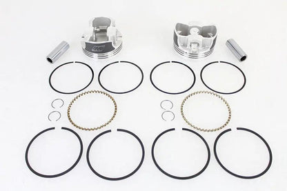 Wiseco Tracker Series 883cc Piston Set .010 Oversize for Harley Davidson XL (Parts K0213P1) by Wiseco