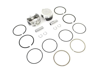 Wiseco Tracker Series 883cc Piston Set .020 Oversize for Harley Davidson XL 1986-1995 by Wiseco