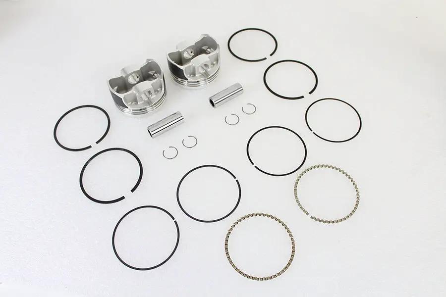 Wiseco Tracker Series 883cc Piston Set .020 Oversize for Harley Davidson XL 1986-1995 by Wiseco