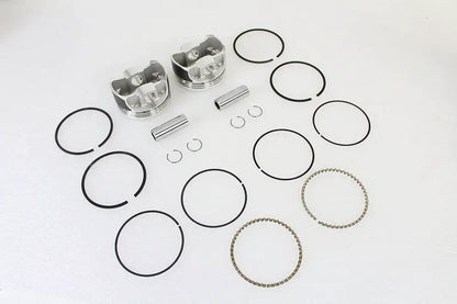 Wiseco Tracker Series 883cc Piston Set .020 Oversize for Harley Davidson XL 1986-1995 by Wiseco