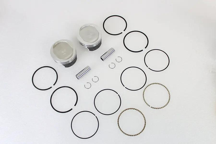 Wiseco Tracker Series 883cc Piston Set .020 Oversize for Harley Davidson XL 1986-1995 by Wiseco