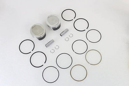 Wiseco Tracker Series 883cc Piston Set .020 Oversize for Harley Davidson XL 1986-1995 by Wiseco
